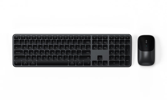 Satechi Slim CEX3 Wireless Combo ((Keyboard and Mouse) - US English - Space Black