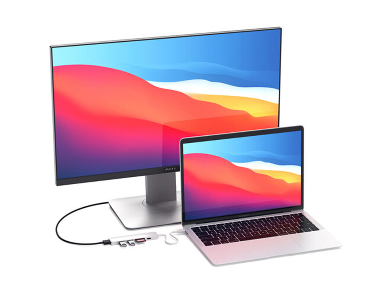 Satechi Type-C Slim Multimedia Adapter V2 - Silver