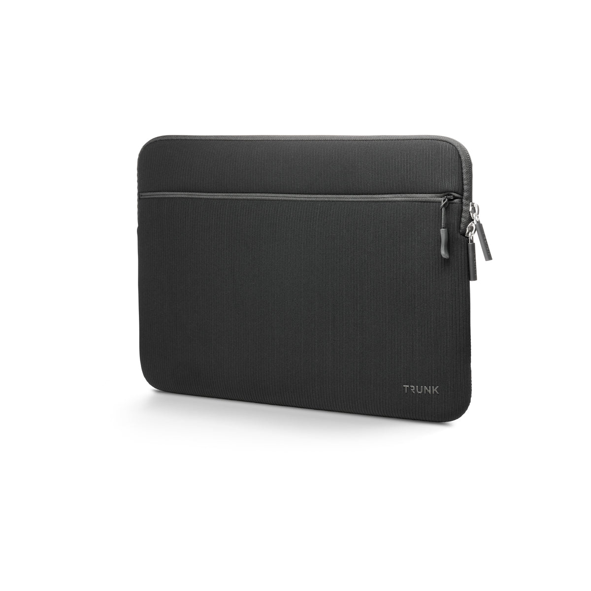TRUNK 14" MacBook Textile sleeve with pocket Black