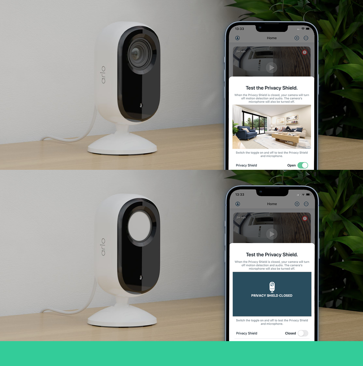 Arlo Essential (Gen.2) 2K Indoor Security Camera - 2 Camera Kit - White