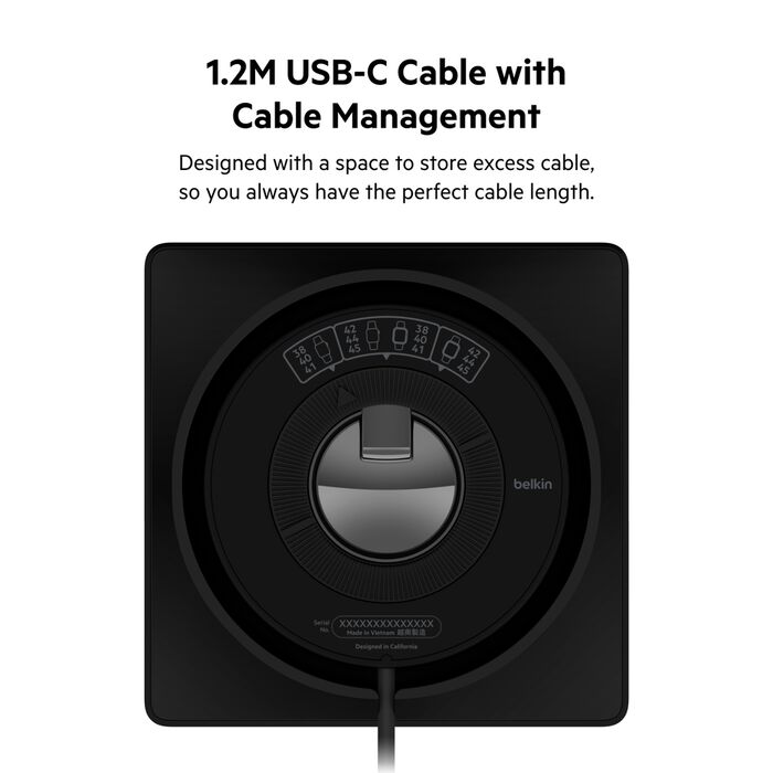 Belkin BOOST CHARGE PRO Portable Fast Charger for Apple Watch - Black
