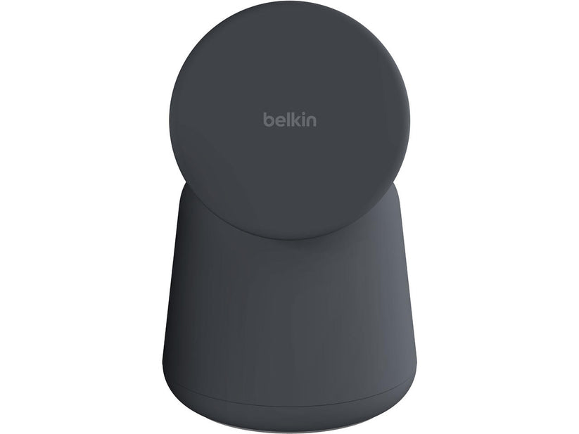 Belkin BOOST CHARGE PRO 2-in-1 Wireless Charging Dock with MagSafe 15W - Charcoal - iSTYLE.bg
