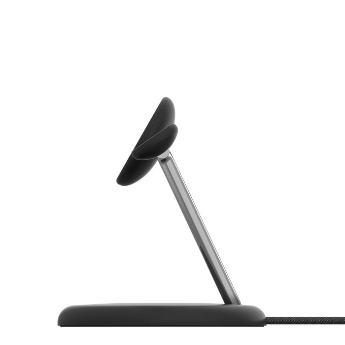 Belkin BOOST CHARGE 3-in-1 Magnetic Wireless Charging Stand with Qi2 15W - Black