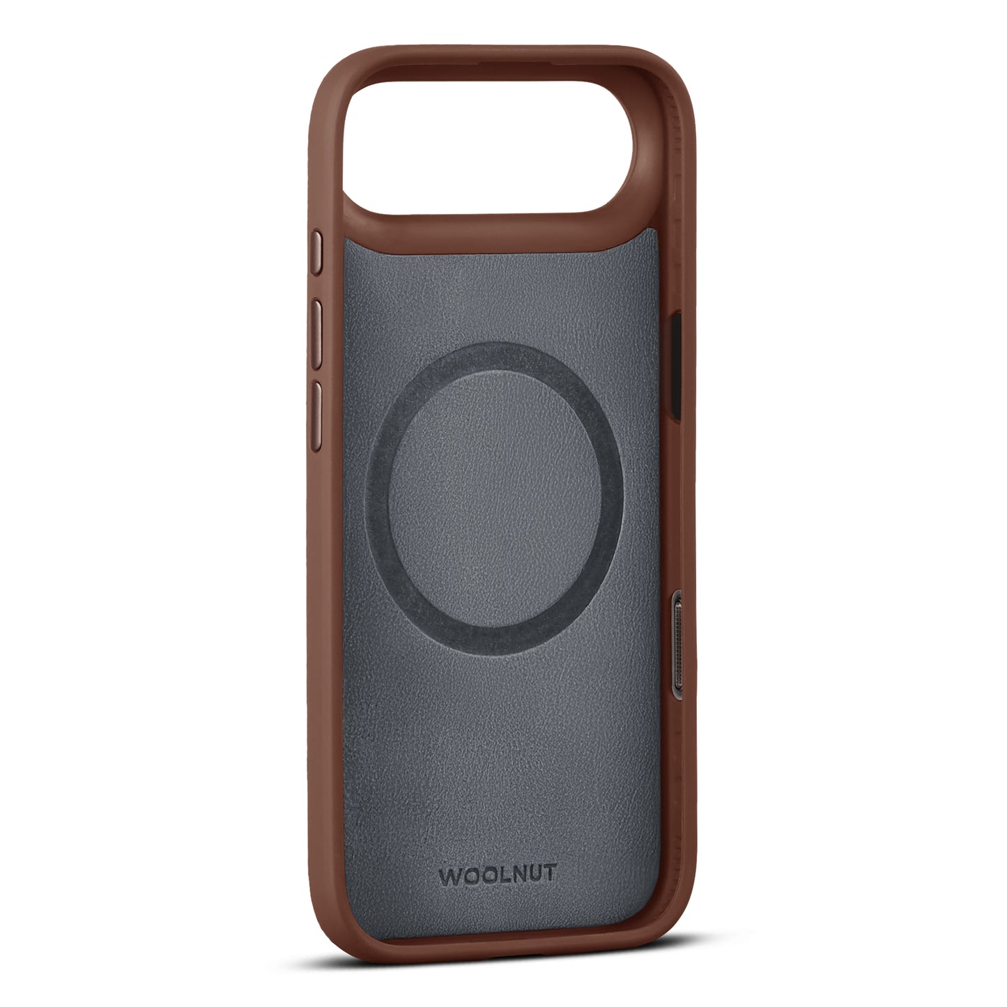 WOOLNUT Leather Case for iPhone Air - Cognac