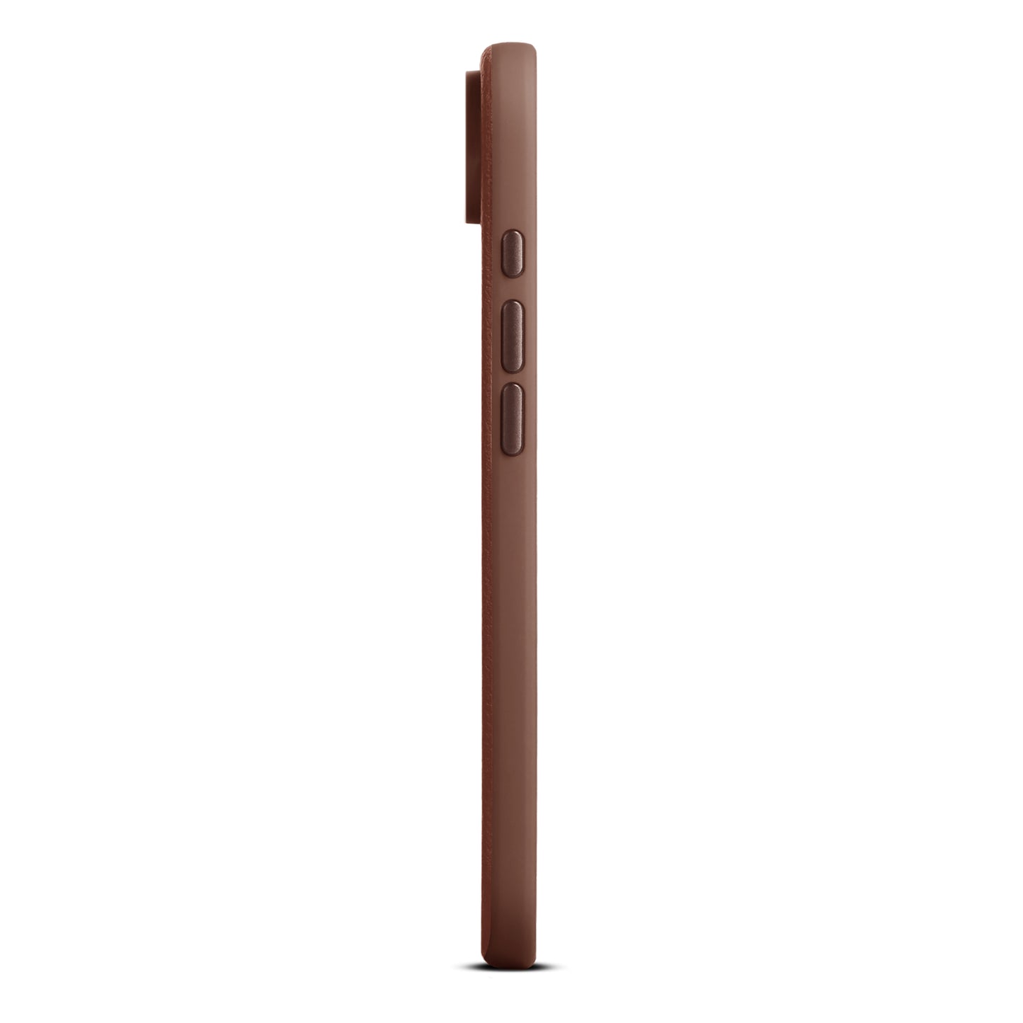 WOOLNUT Leather Case for iPhone Air - Cognac