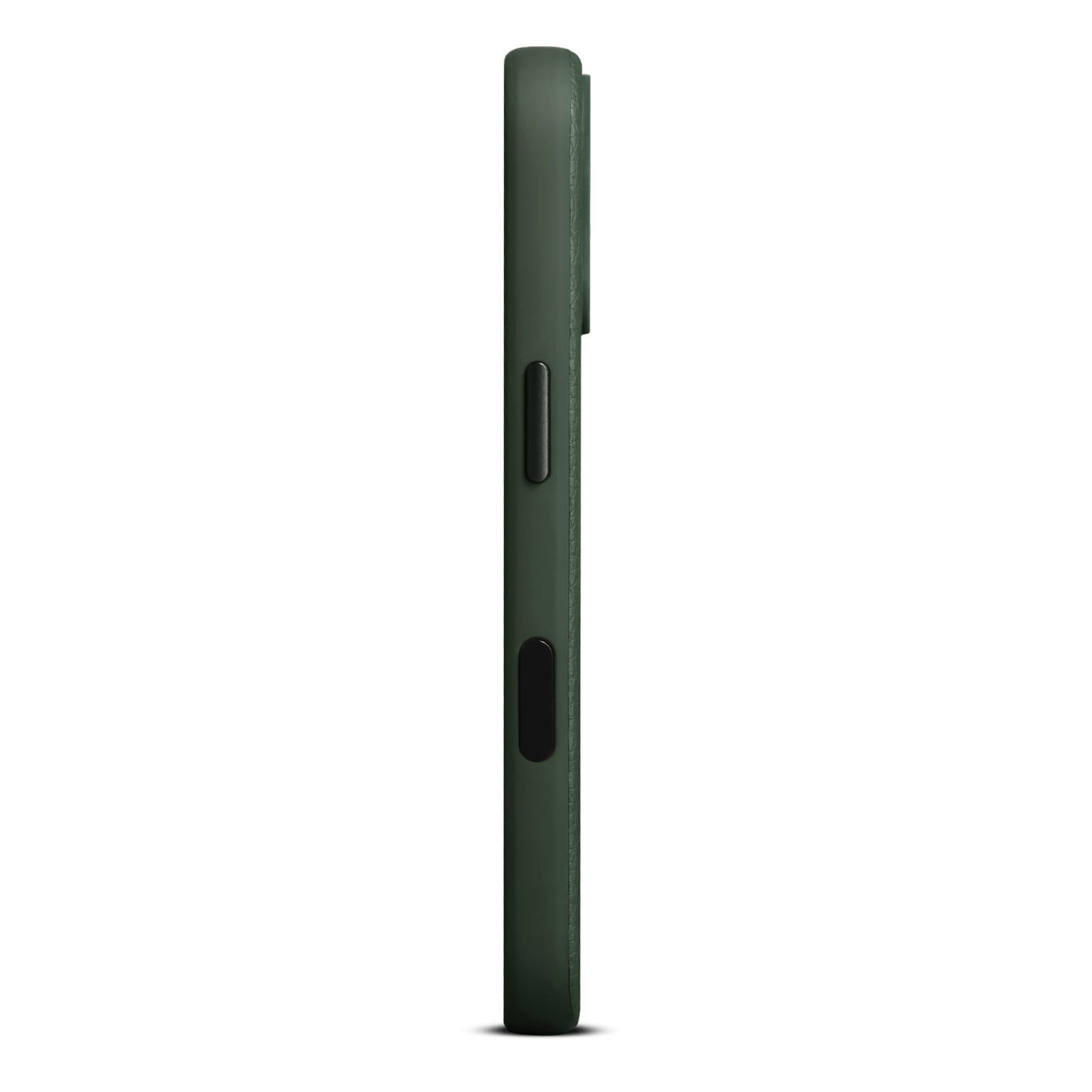 WOOLNUT Leather Case for iPhone 17 - Green