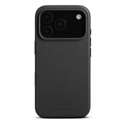 WOOLNUT Leather Case for iPhone 17 Pro - Black