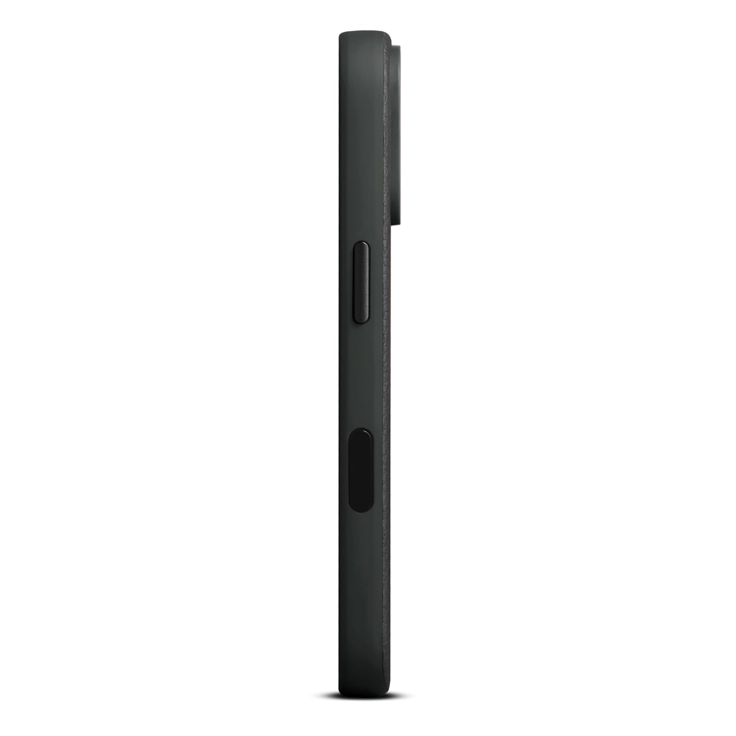 WOOLNUT Leather Case for iPhone 17 Pro - Black