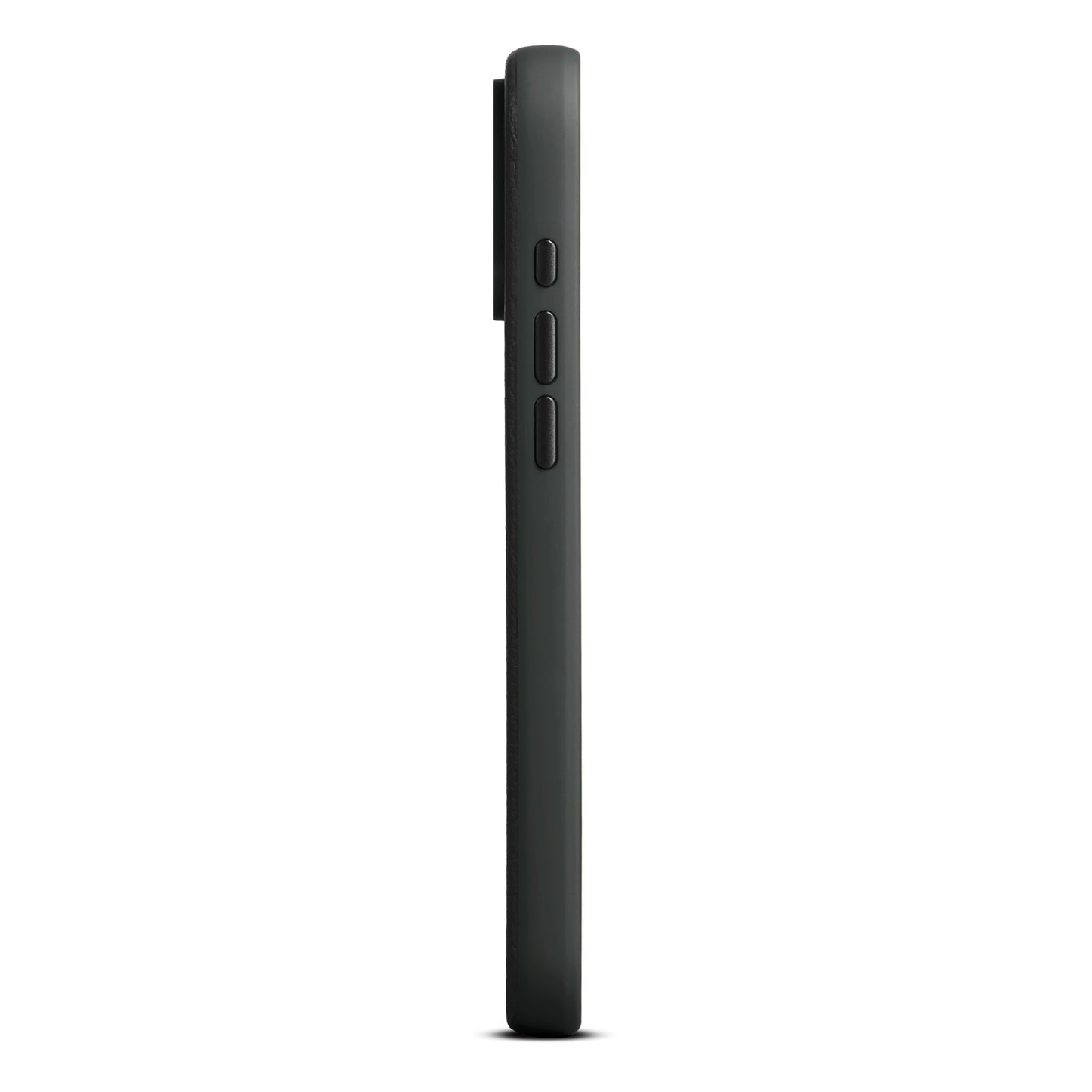 WOOLNUT Leather Case for iPhone 17 Pro Max - Black