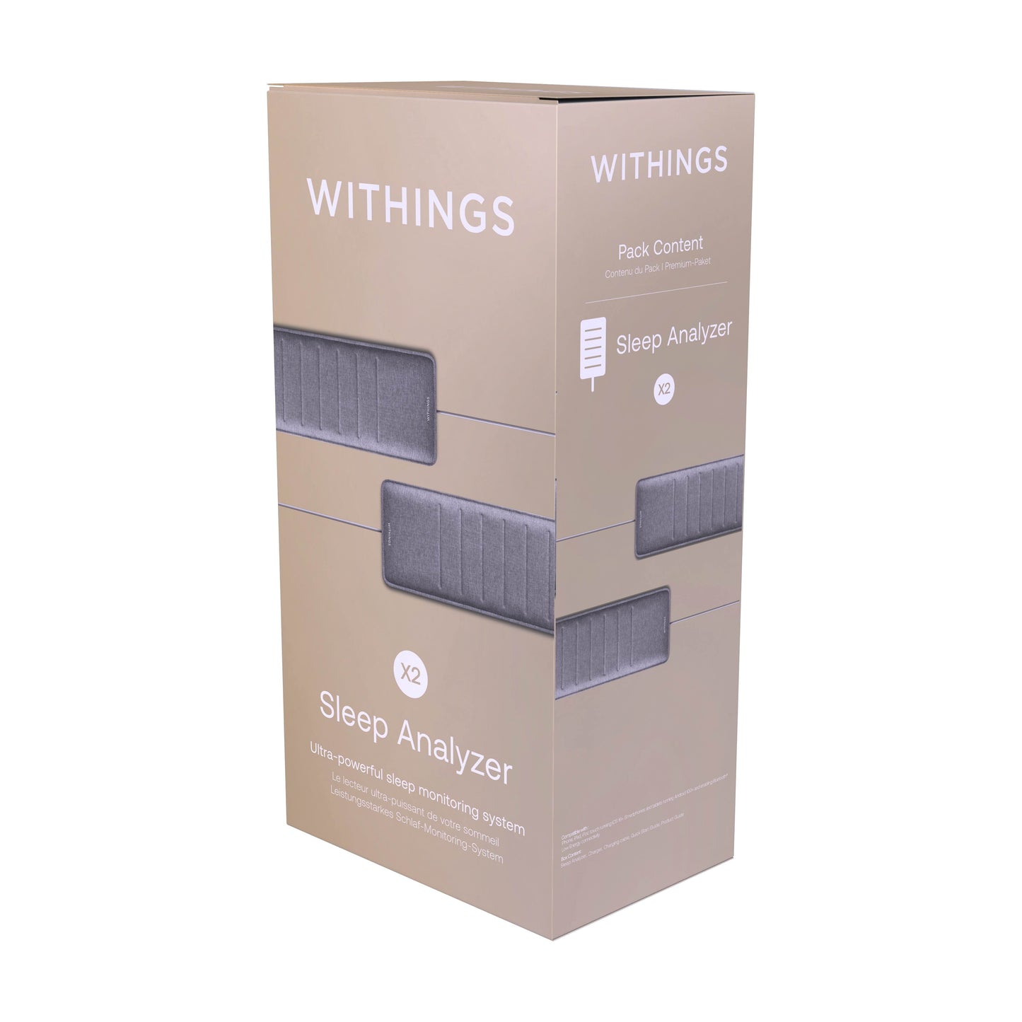 Withings Bundle 2x Sleep Analyzer (including second Sleeep analyser) - iSTYLE.bg