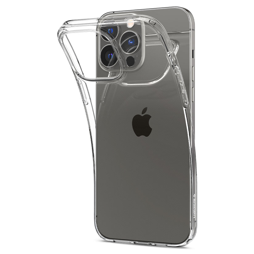 Кейс за iPhone 13 Pro от Spigen - Crystal Flex - прозрачен - iSTYLE BG