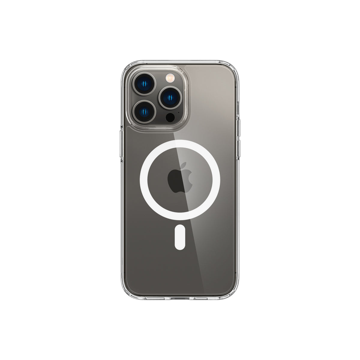 Spigen Crystal Hybrid Mag, white - iPhone 14 Pro - iSTYLE BG