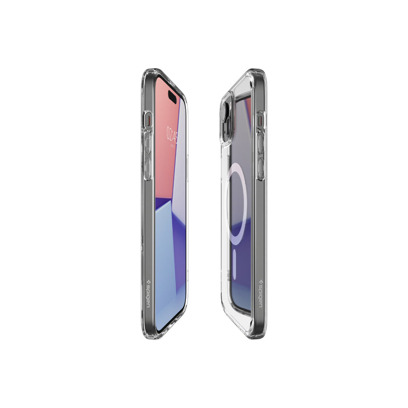 Spigen Crystal Hybrid MagSafe, white - iPhone 15 Plus - iSTYLE BG