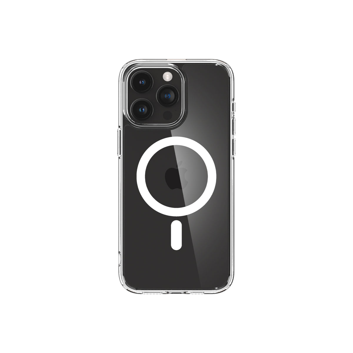 Spigen Crystal Hybrid MagSafe, white - iPhone 15 Pro Max - iSTYLE BG