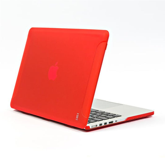 aiino - Hard Shell MacBook Pro Retina 13 Matte - red - iSTYLE BG