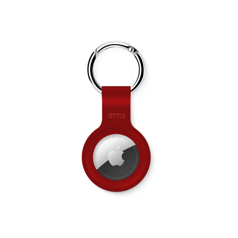 iSTYLE AIRTAG CASE - RED - iSTYLE BG