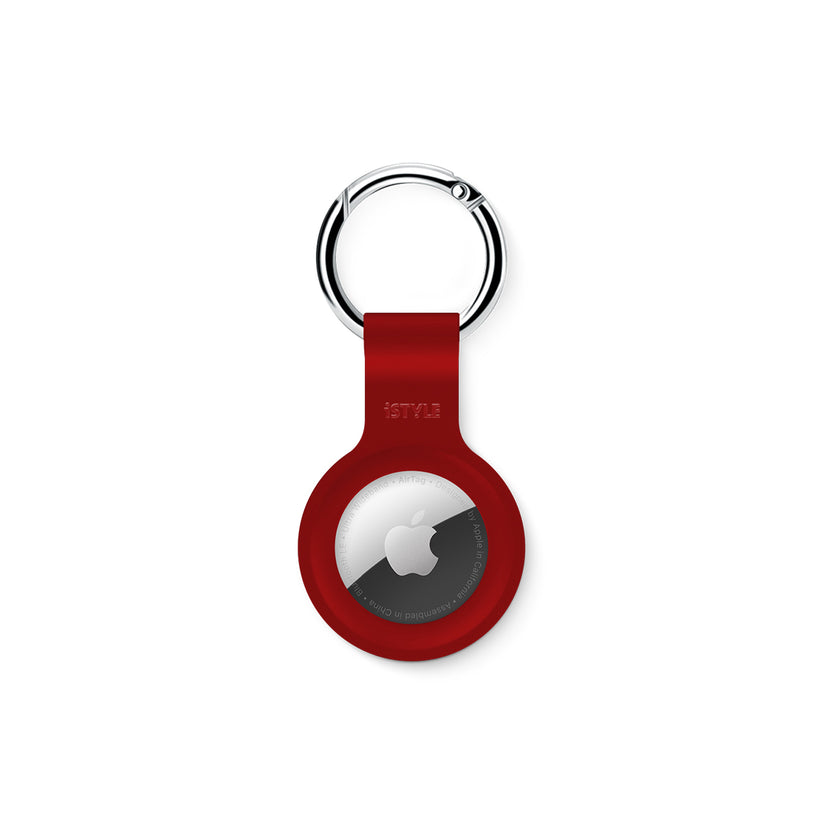 iSTYLE AIRTAG CASE - RED - iSTYLE BG