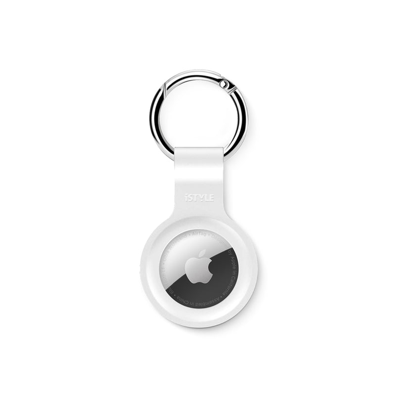 iSTYLE AIRTAG CASE - White - iSTYLE BG