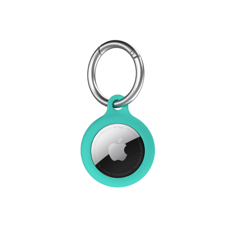 NEXT ONE AirTag Secure Silicone Key Clip Mint - iSTYLE BG