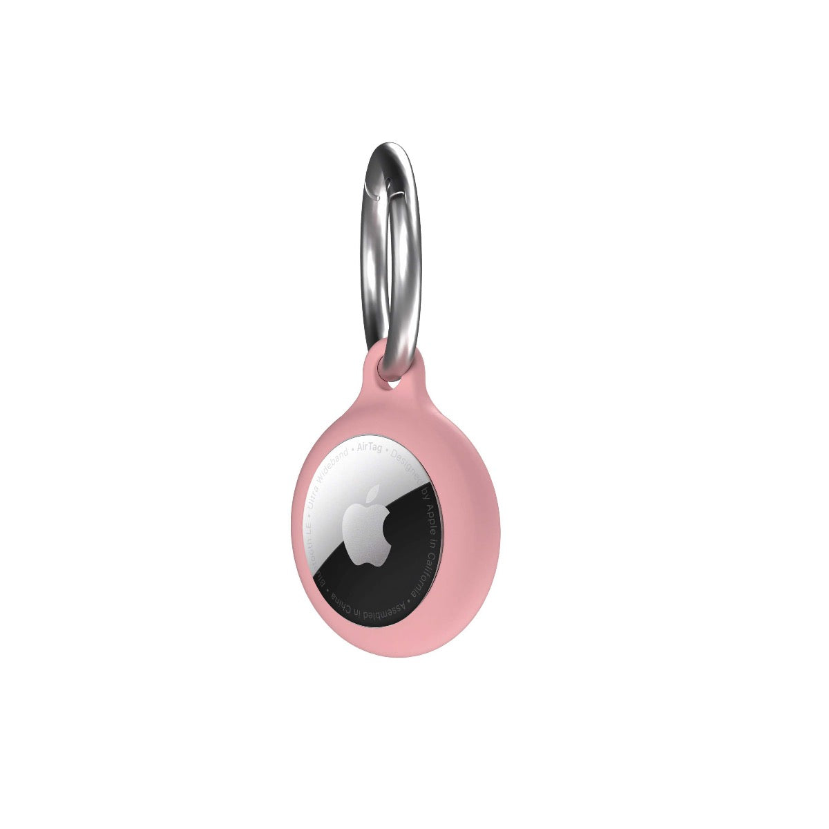 NEXT ONE AirTag Secure Silicone Key Clip Ballet Pink - iSTYLE BG