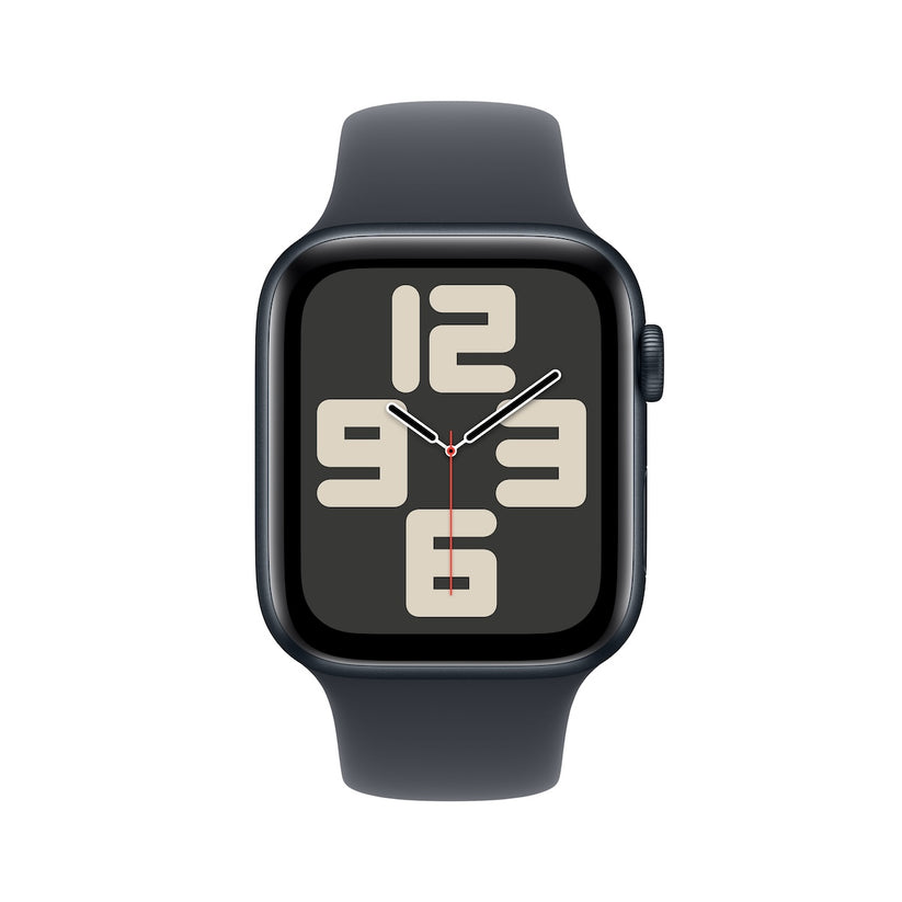 Разопакован Apple Watch SE GPS 40mm Midnight Aluminium Case with Midnight Sport Band - S/M - iSTYLE BG