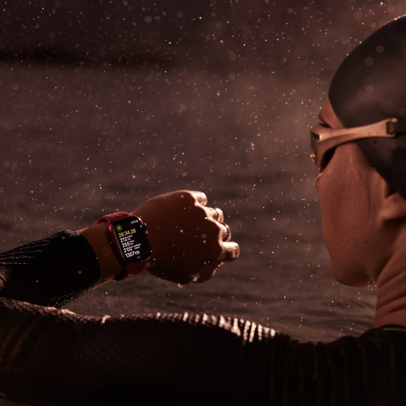 Apple Watch Series 9 GPS + Cellular 41mm Midnight алуминиев корпус с каишка Midnight Sport Band - S/M - iSTYLE BG