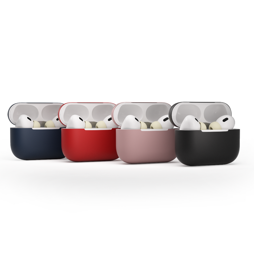 Силиконов кейс от NEXT за AirPods Pro 2 - черен - iSTYLE BG
