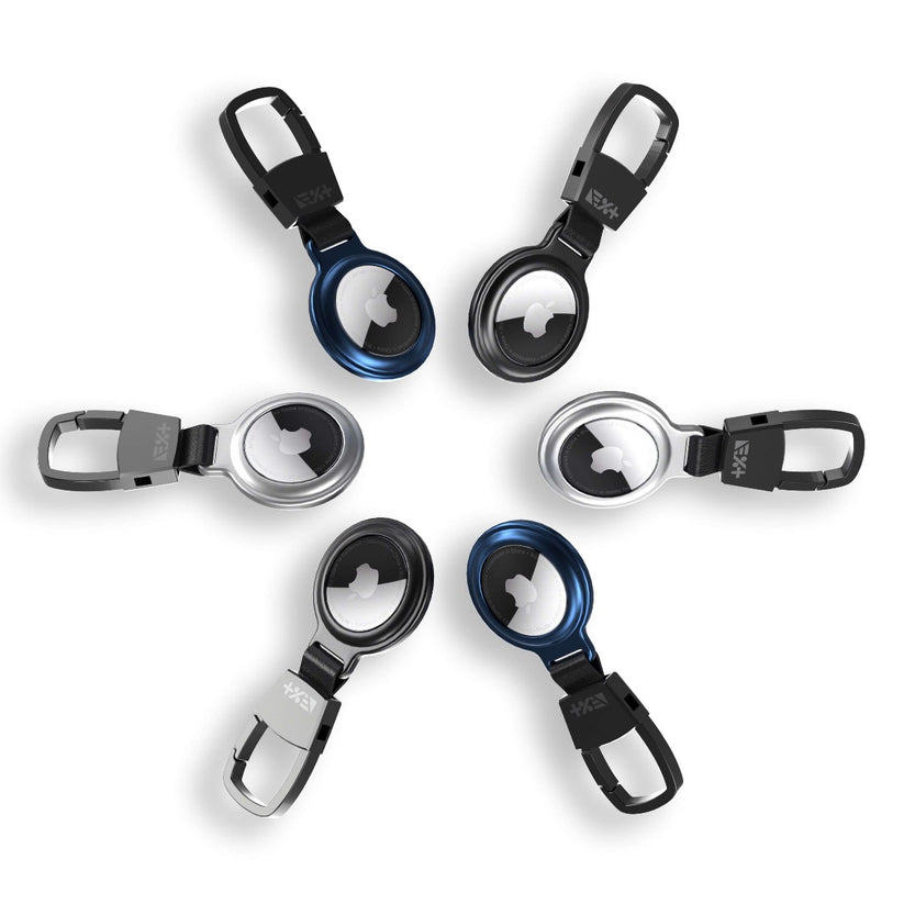 NEXT ONE AirTag Magnetic Aluminium Key Carabiner Black - iSTYLE BG