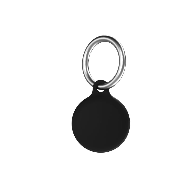 NEXT ONE AirTag Secure Silicone Key Clip Black - iSTYLE BG
