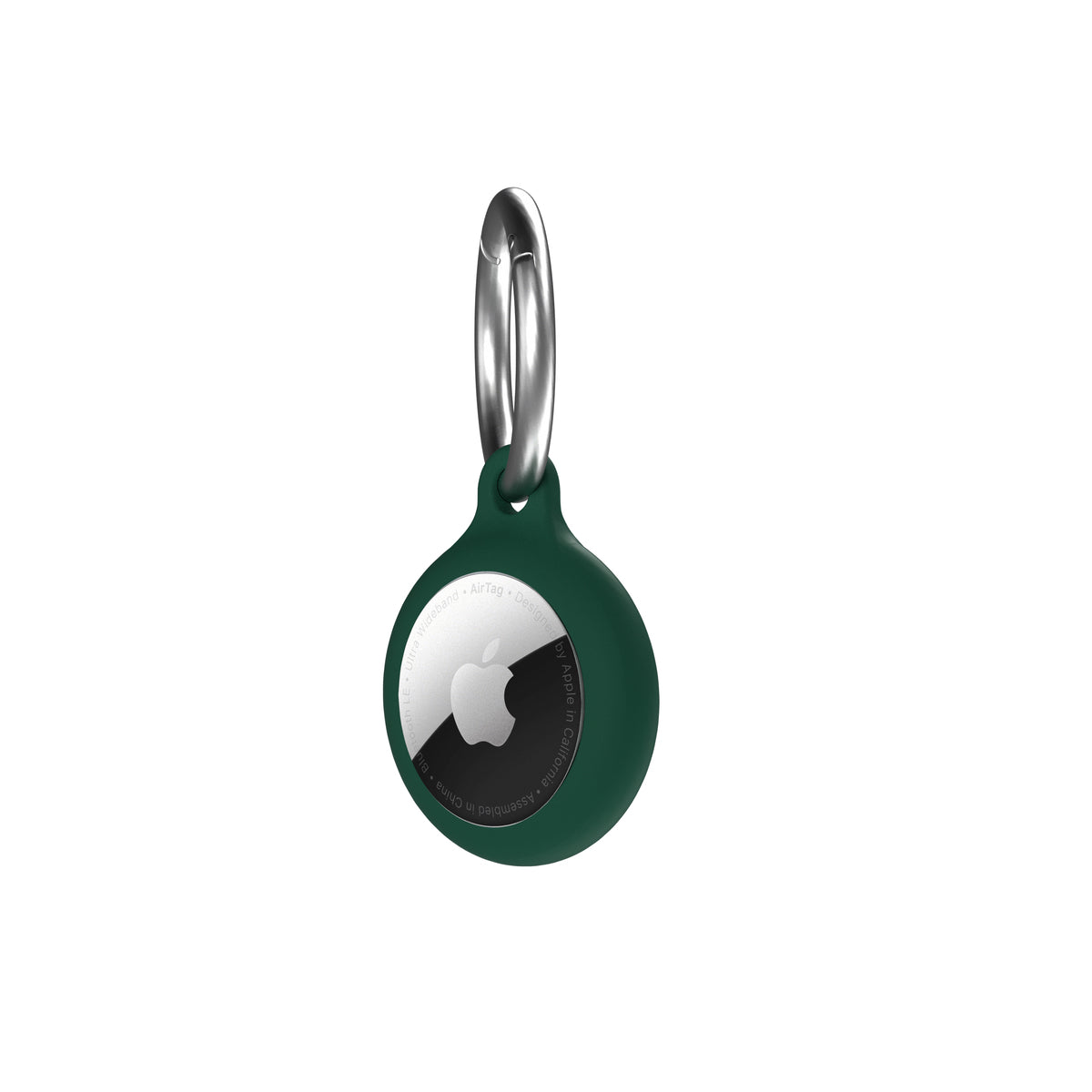 NEXT ONE AirTag Secure Silicone Key Clip Leaf Green - iSTYLE BG