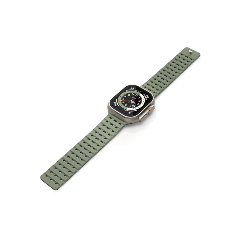 Каишка за Apple Watch 46/49MM от NEXT зелена - iSTYLE BG