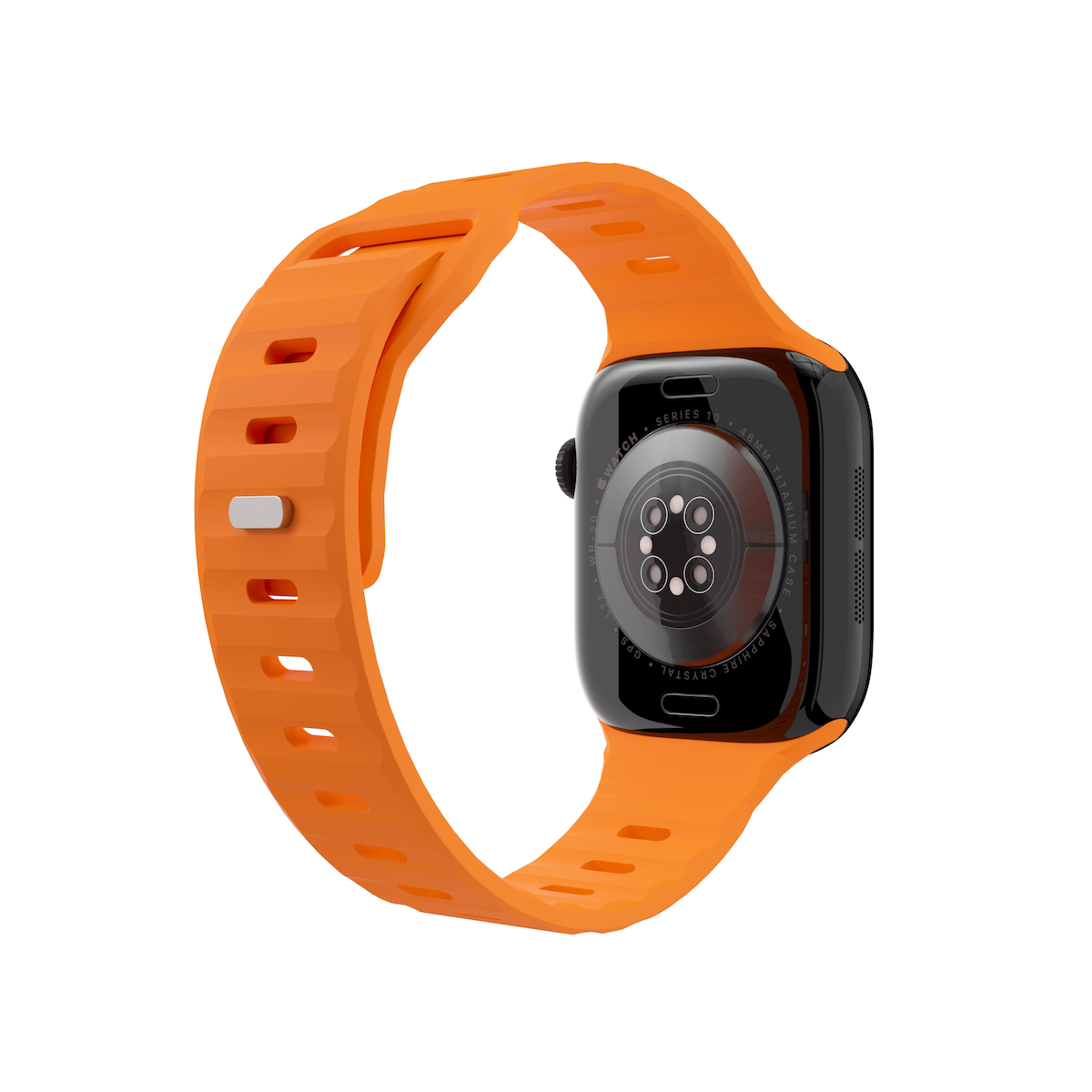 NEXT ONE SILICONE ACTIVE BAND FOR APPLE WATCH 40/42MM | ORANGE - iSTYLE BG