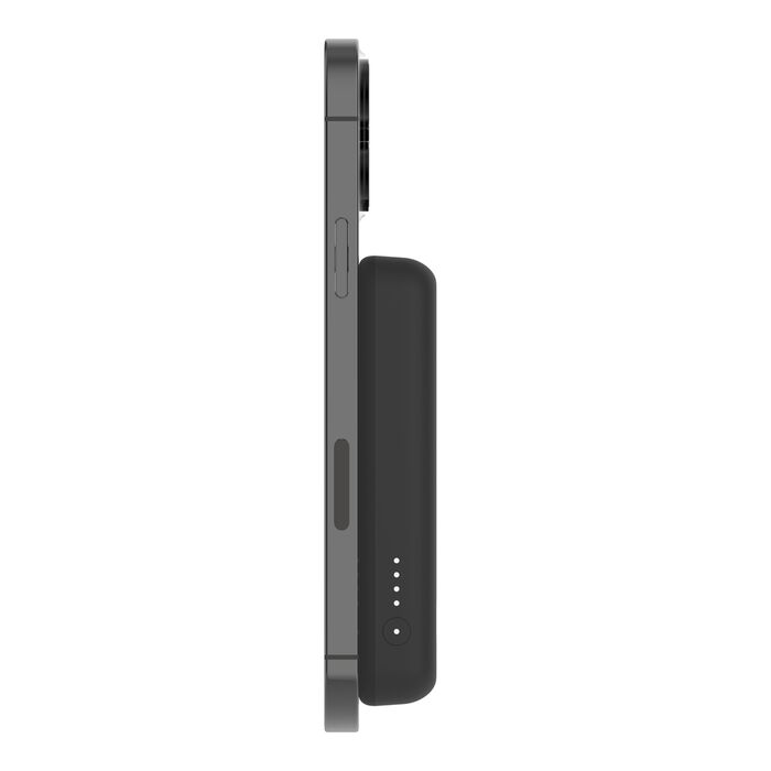 Belkin BOOSTCHARGE Magnetic Wireless Power Bank with kick stand 5,000mAh - Black - iSTYLE BG