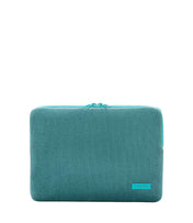 Tucano Velluto 13inch Case Stretchy neoprene & corduroy cover MacBook Pro/Air 13inch & Laptop 12inch - Petrol Blue - iSTYLE BG