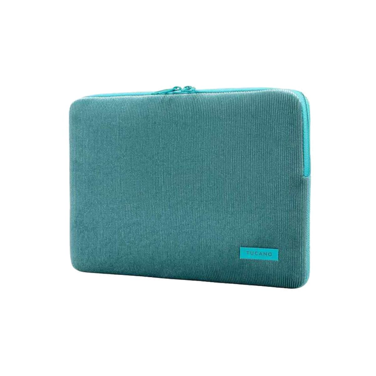 Tucano Velluto 13inch Case Stretchy neoprene & corduroy cover MacBook Pro/Air 13inch & Laptop 12inch - Petrol Blue - iSTYLE BG