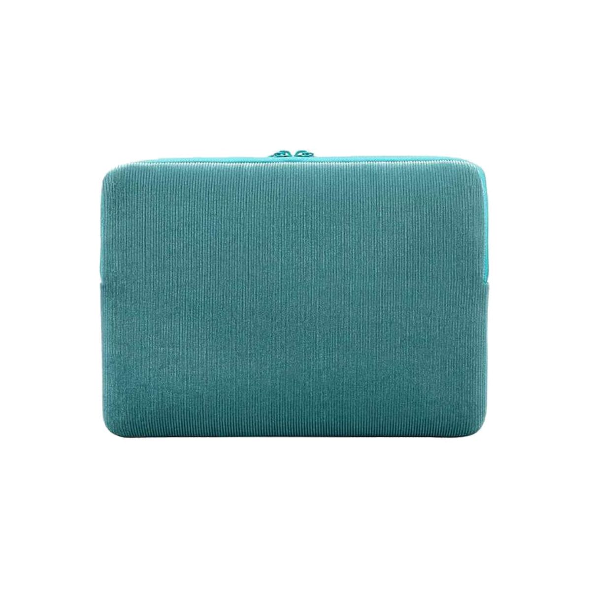 Tucano Velluto 13inch Case Stretchy neoprene & corduroy cover MacBook Pro/Air 13inch & Laptop 12inch - Petrol Blue - iSTYLE BG