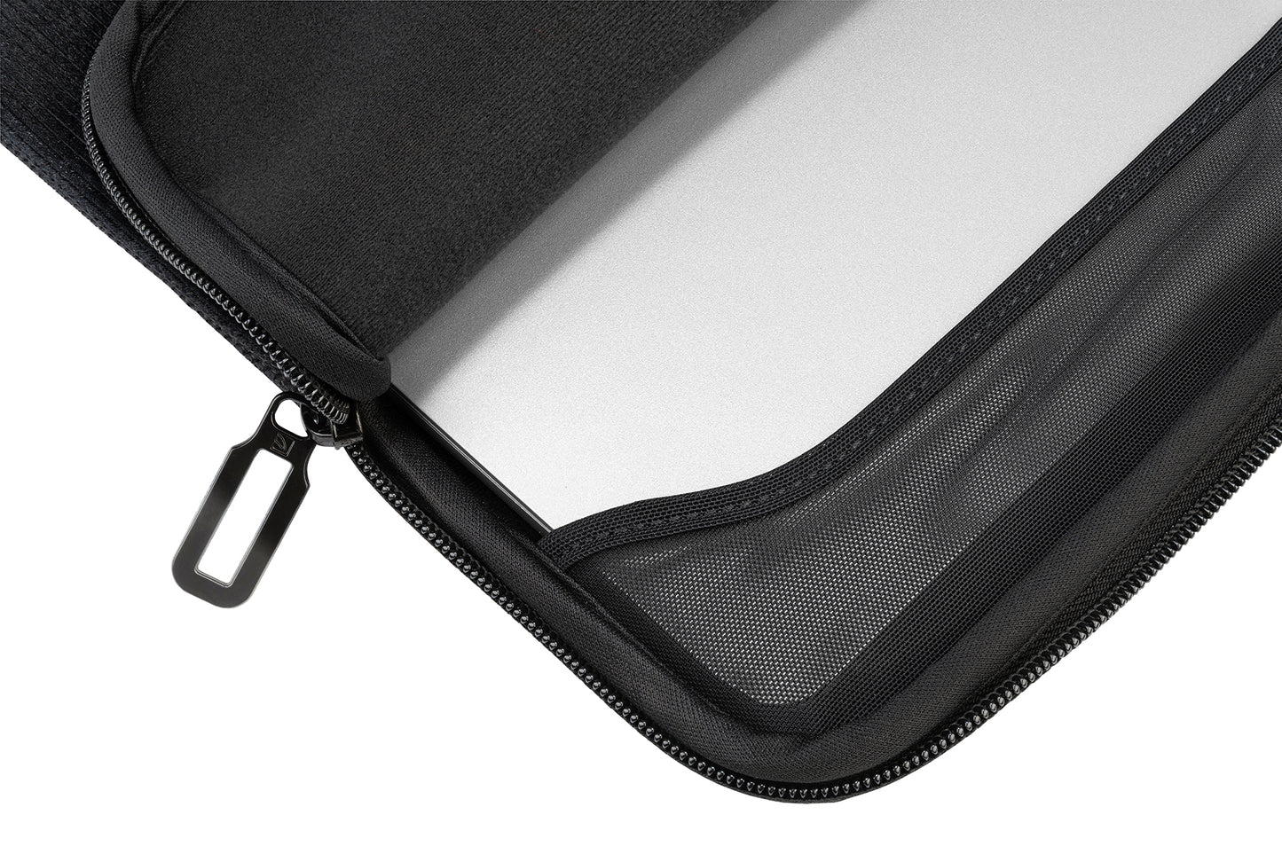 Tucano Velluto 16inch Case Stretchy neoprene & corduroy cover MacBook Pro 16inch - Black - iSTYLE BG