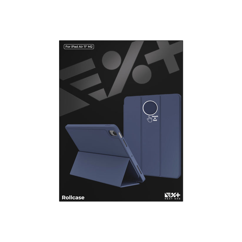 NEXT ONE BLUE ROLLCASE FOR IPAD AIR 11" M2 - iSTYLE BG