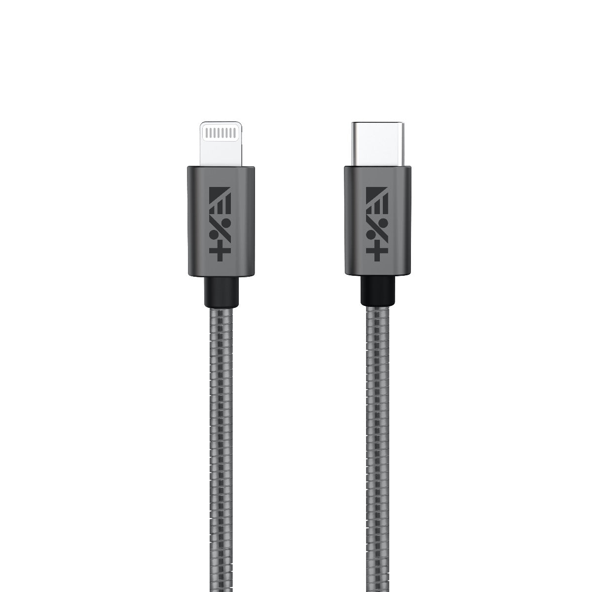 Метален кабел USB-C към LIGHTNING 1.2 M от NEXT ONE - SPACE GRAY - iSTYLE BG