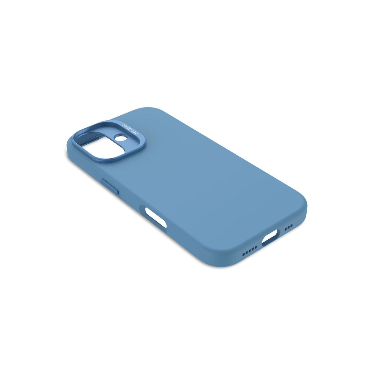 Кейс за iPhone 16 от Decoded - AntiMicrobial - син – iSTYLE.bg