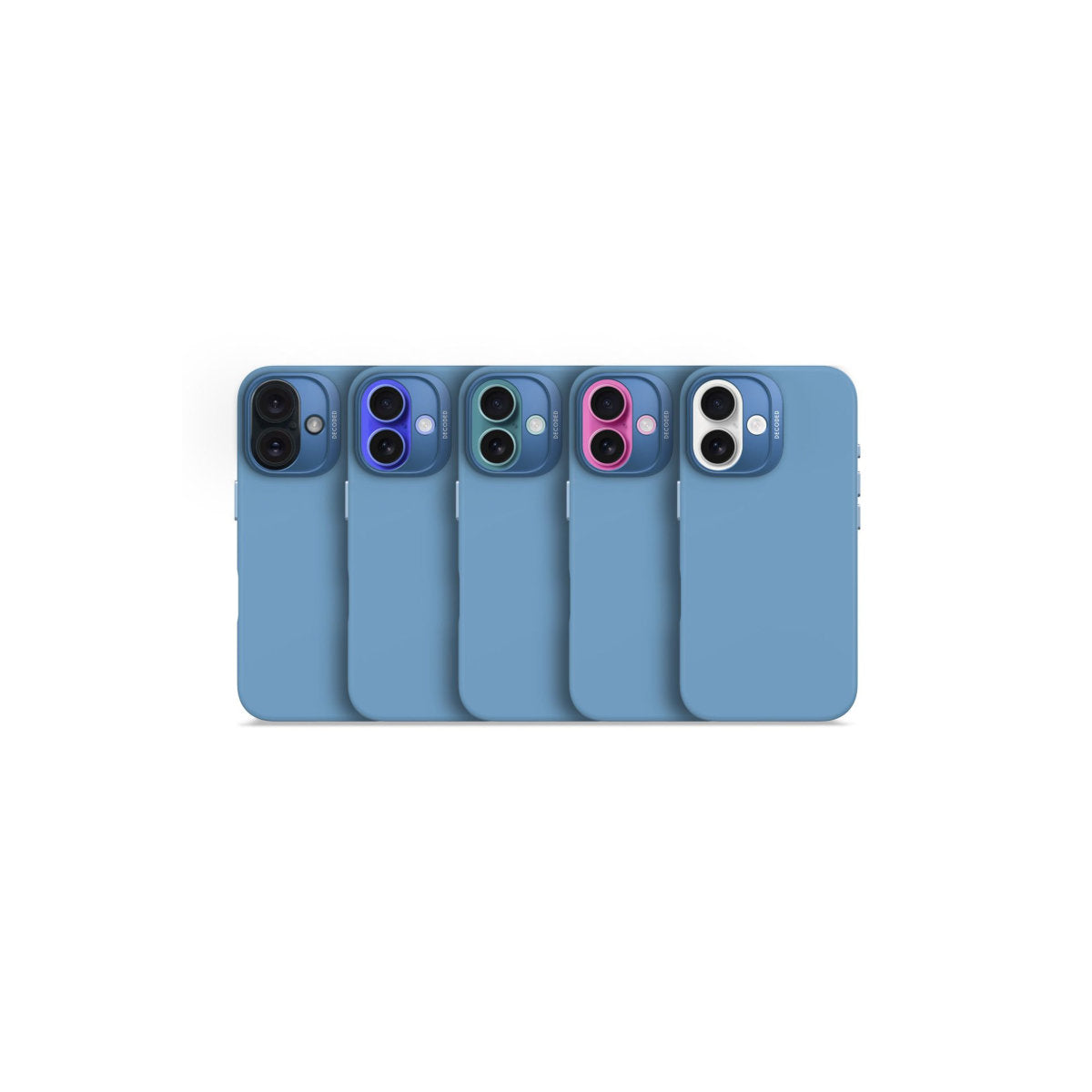 Кейс за iPhone 16 от Decoded - AntiMicrobial - син - iSTYLE BG