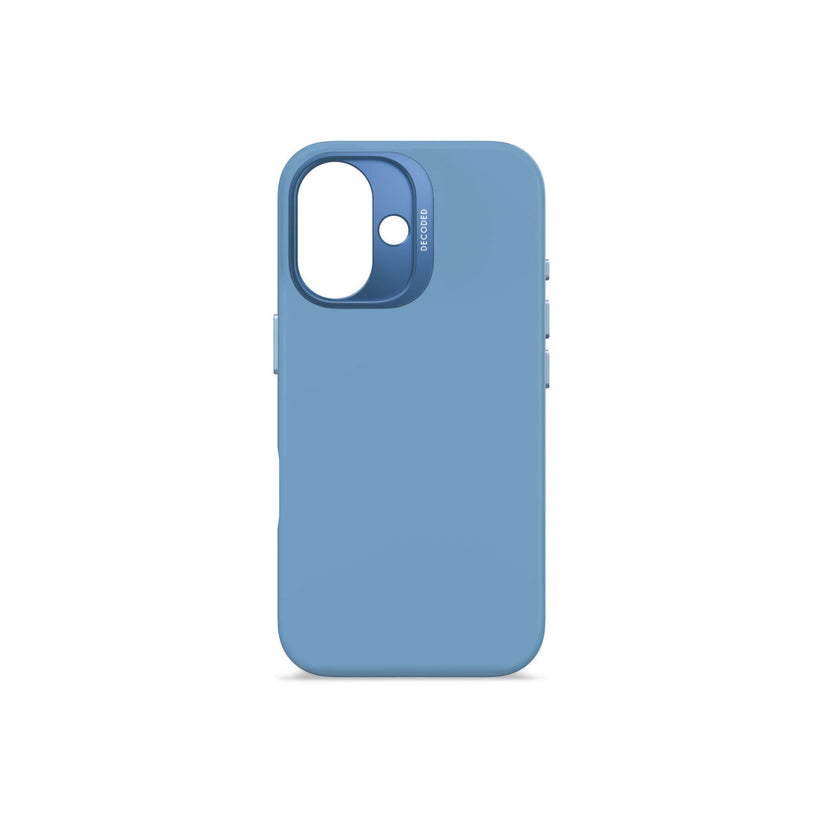Кейс за iPhone 16 от Decoded - AntiMicrobial - син - iSTYLE BG