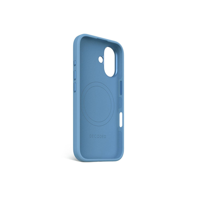 Кейс за iPhone 16 от Decoded - AntiMicrobial - син - iSTYLE BG