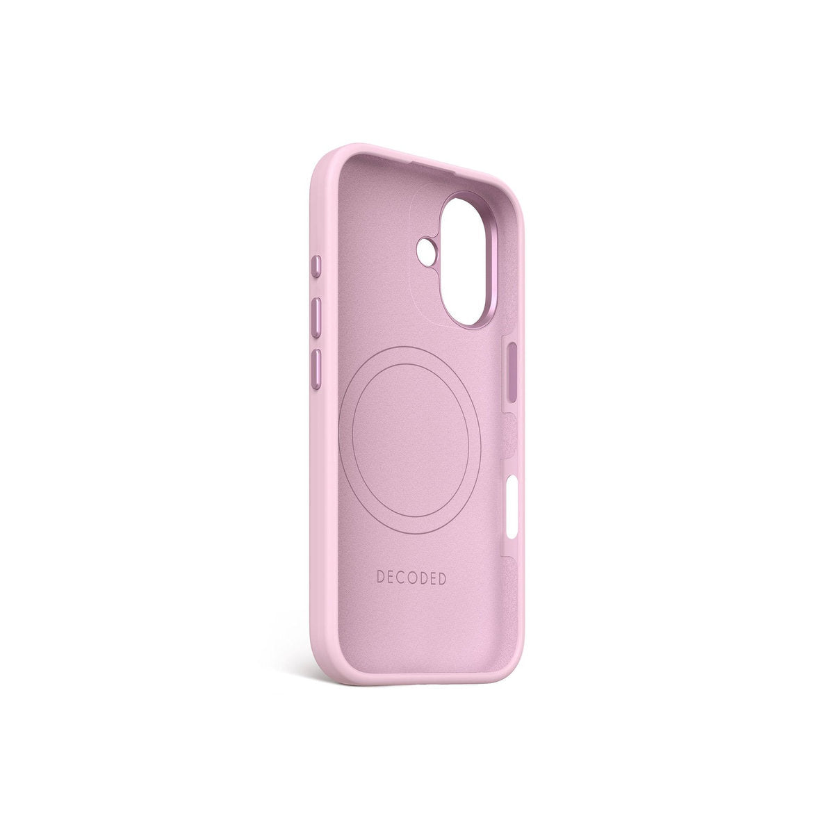 Кейс за iPhone 16 от Decoded - AntiMicrobial - розов - iSTYLE BG