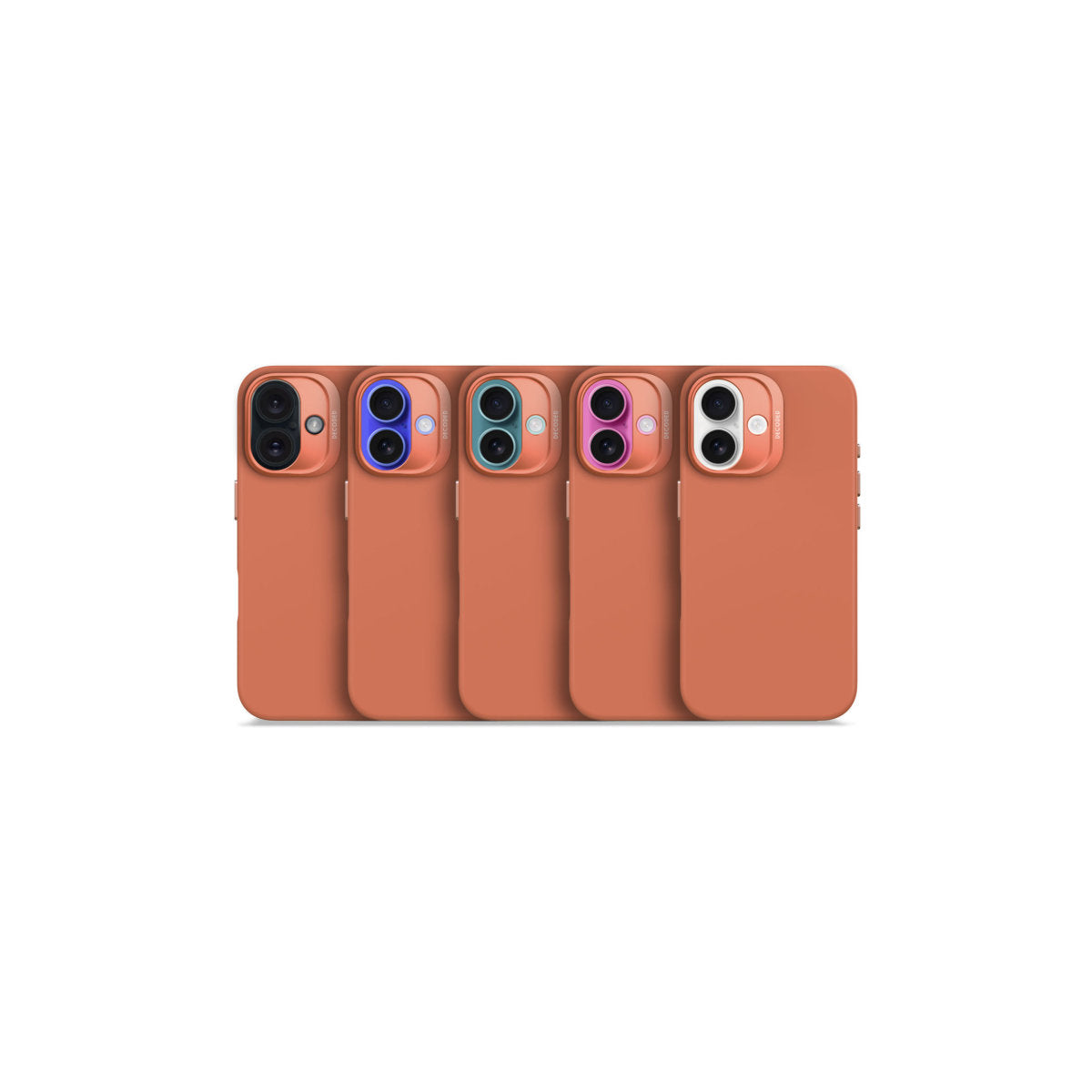 Кейс за iPhone 16 от Decoded - AntiMicrobial - оранжев - iSTYLE BG
