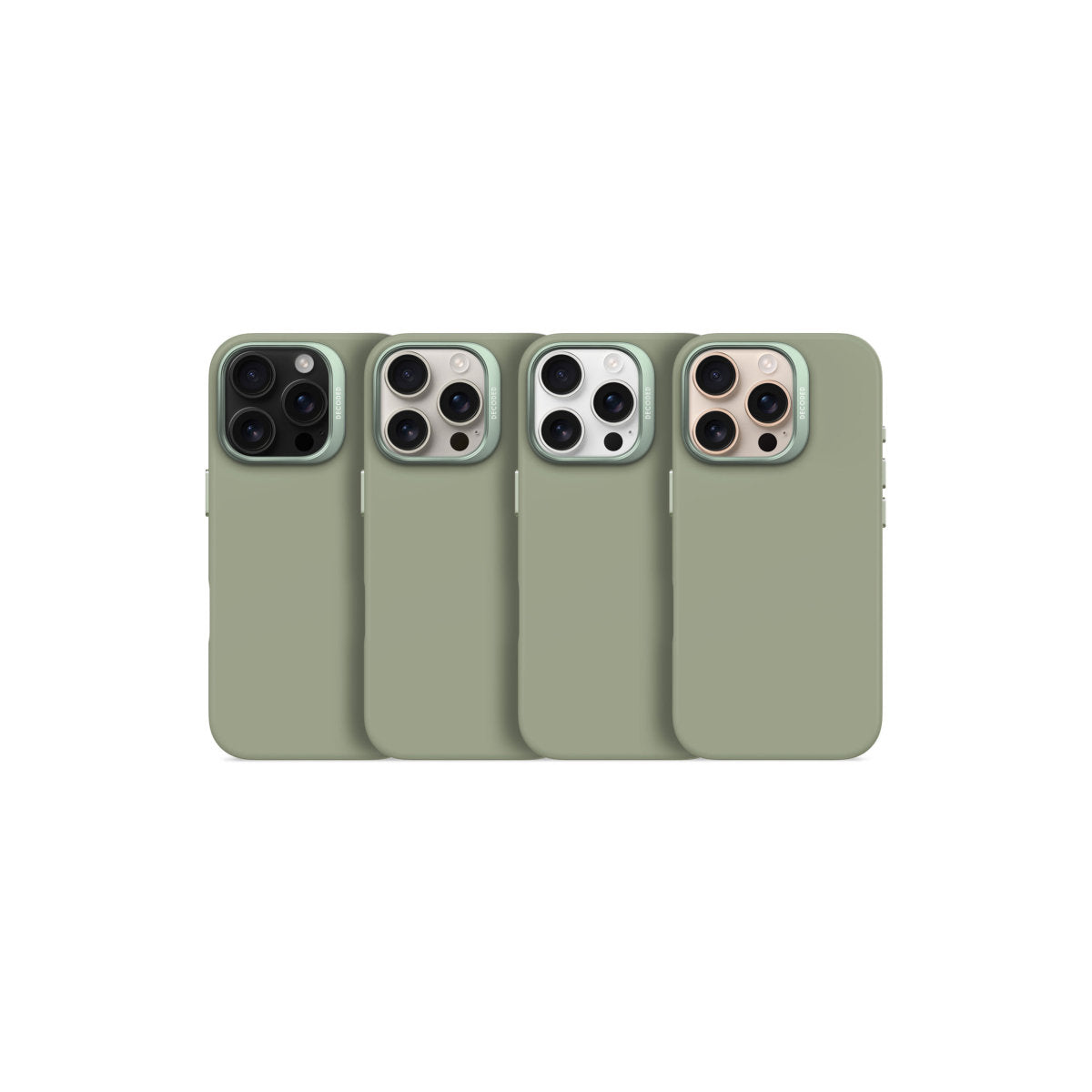Кейс за iPhone 16 Pro от Decoded - AntiMicrobial - зелен - iSTYLE BG