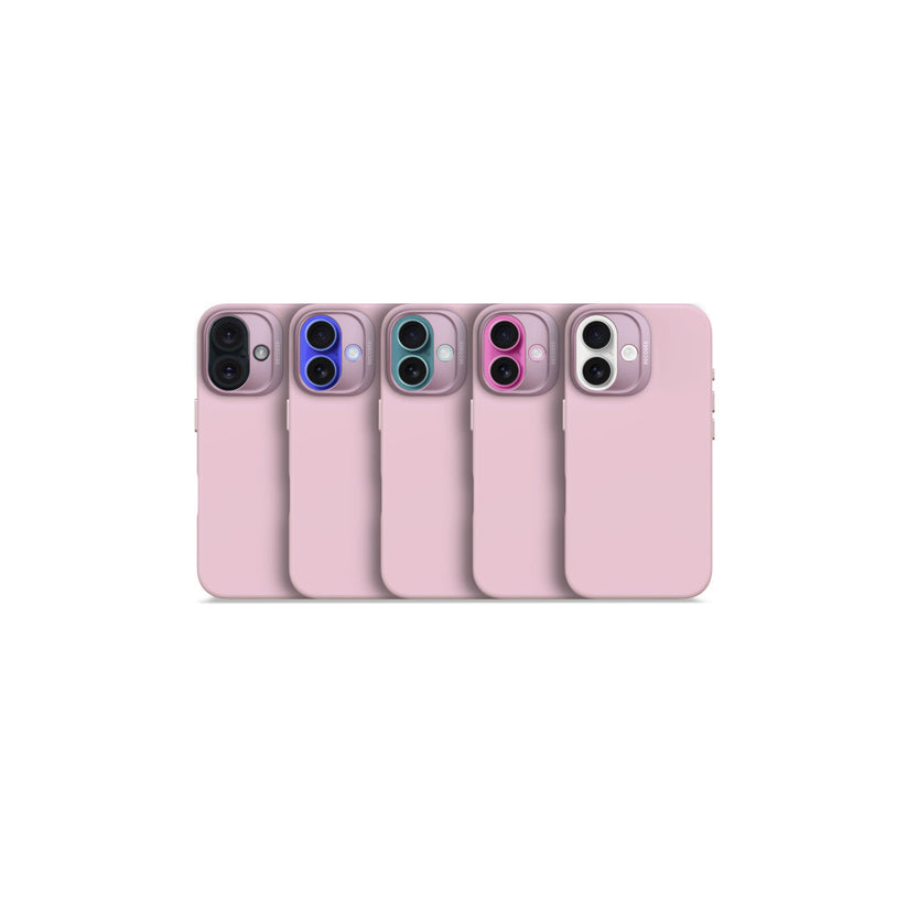 Кейс за iPhone 16 Plus от Decoded - AntiMicrobial - розов - iSTYLE BG