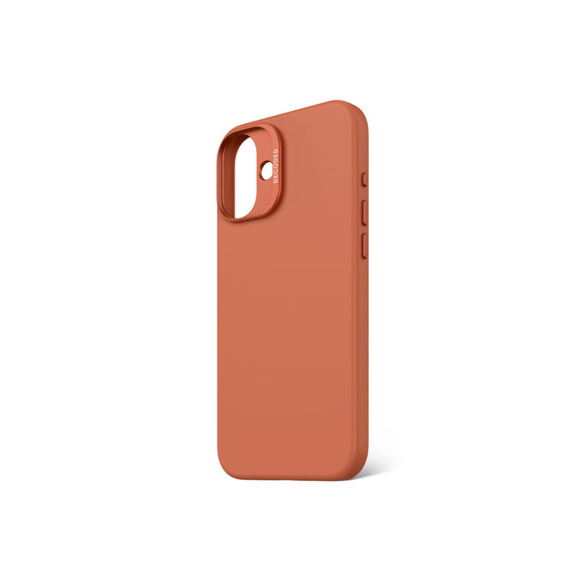 Кейс за iPhone 16 Plus от Decoded - AntiMicrobial - оранжев - iSTYLE BG