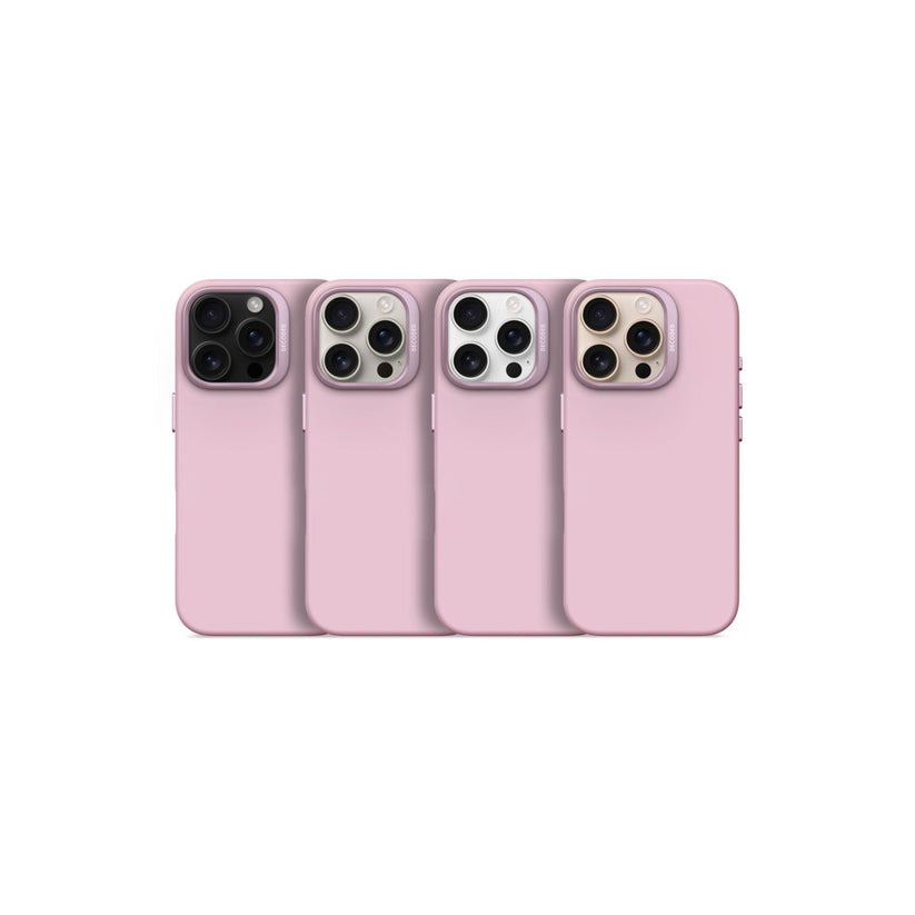 Кейс за iPhone 16 Pro Max от Decoded - AntiMicrobial - розов - iSTYLE BG