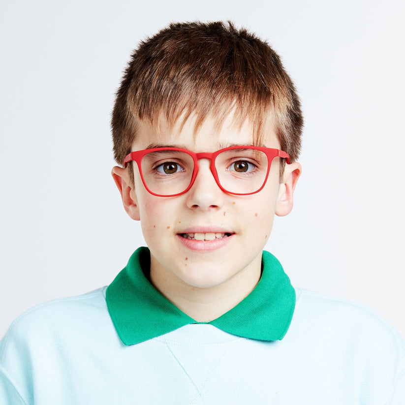 Детски очила за компютър от Barner - Dalston Kids - Ruby Red - iSTYLE BG